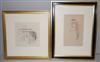 JAMES A. M. WHISTLER Two lithographs.